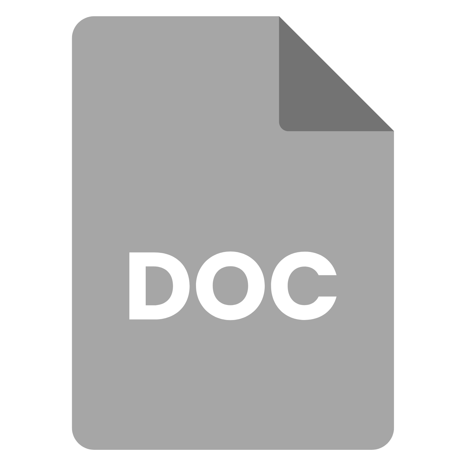 Dokumenten-Icon – Microsoft Word und PDF-Dateien für Ihre Bewerbung